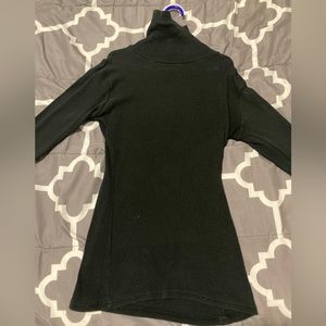 Long Sleeved Black Turtleneck Shirt